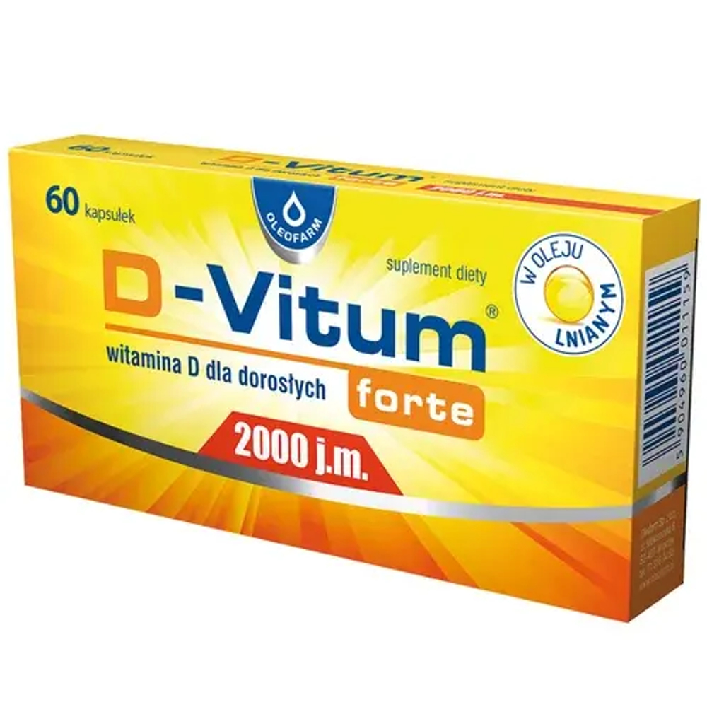 D-Vitum Forte 2000 - 60 капсул