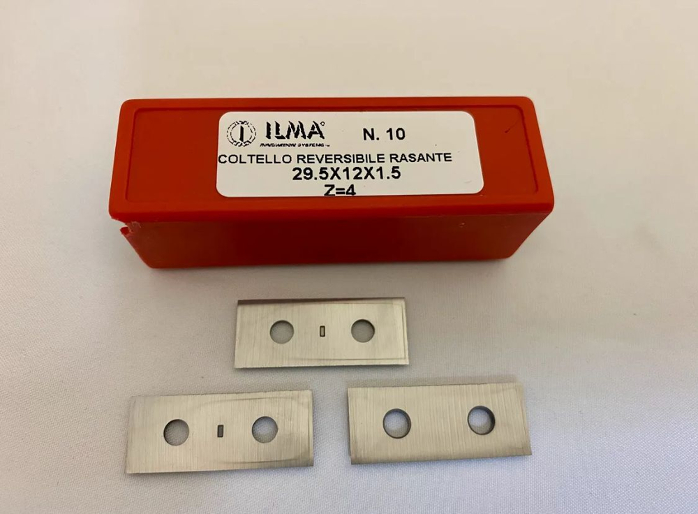 Нож сменный твердосплавный 29,5x12x1,5 поворотный HW Z=4, ILMA