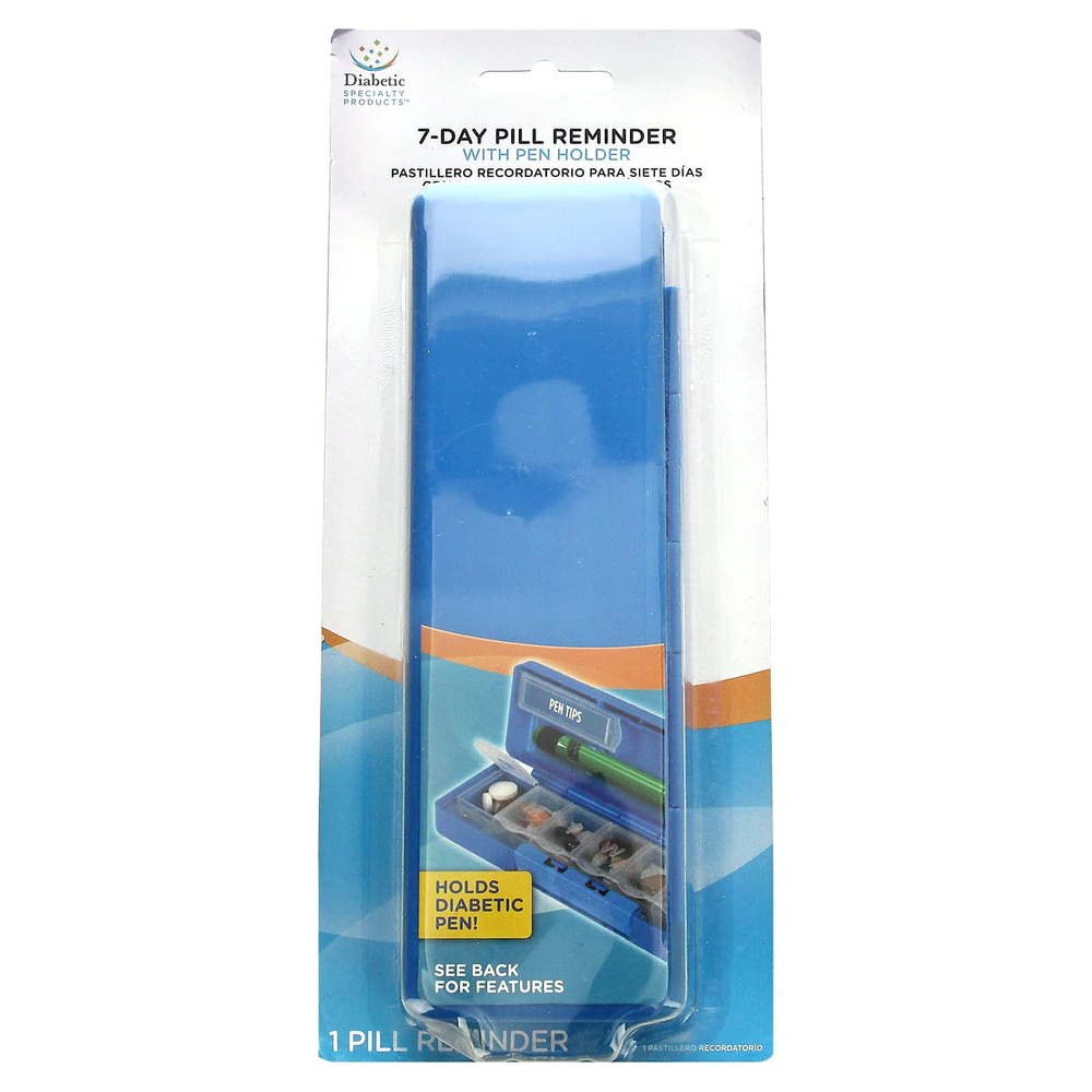 Ezy Dose, напоминание о таблетках на 7 дней, с подставкой для ручек, 1 шт.