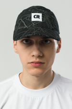 Кепка CODERED 5 Panel Город Черный