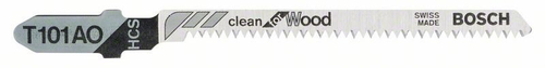 Пилка для лобзика по дереву T 101 AO Bosch 2608630031