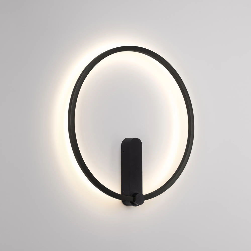 Светильник SP-VINCI-RING-R400-13W Day4000 (BK, 110 deg, 230V) (Arlight, IP20 Металл, 3 года) 037063