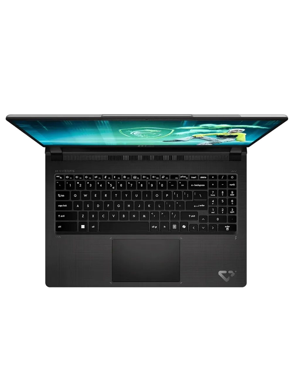 Ноутбук MSI Cyborg 15 C2WF-015XRU Intel Core 5 210H 2200MHz/15.6"/1920x1080/16GB/1024GB SSD/NVIDIA GeForce RTX 5060 8GB/Без ОС (9S7-15T121-015)
