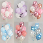 Шар 12" Розовое Золото, Метал / Rose Gold 568