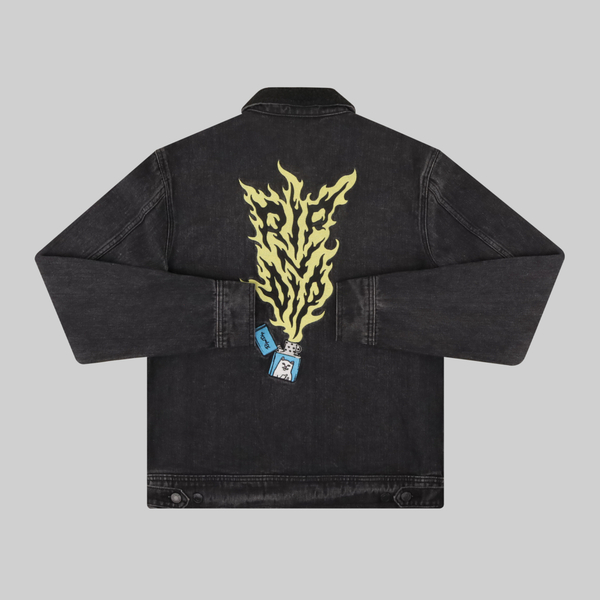 Куртка мужская Ripndip Ripnlit Denim артикул:RND9901 Куртка мужская Ripndip Ripnlit Denim артикул:RND9901 - купить в магазине Дайс