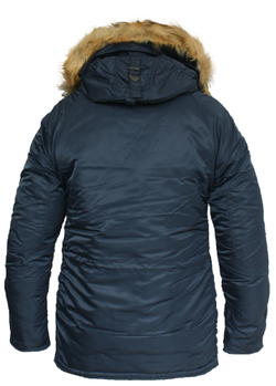 Куртка Аляска N-3B Husky Denali 2017 (синяя - r.blue/orange)