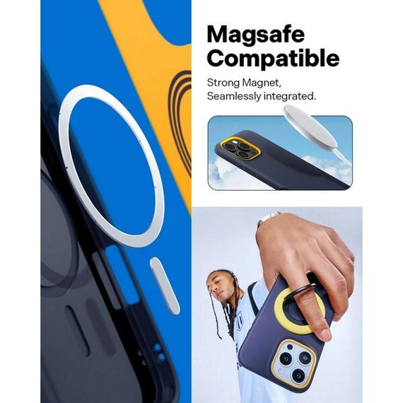 Чехол Spigen Caseology Nano Pop для iPhone 16 Pro Max (ACS08042) Blueberry Navy