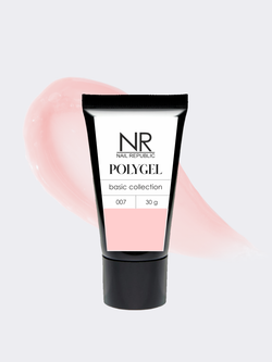 NR PolyGel полигель для наращивания ногтей № 007, 30 гр