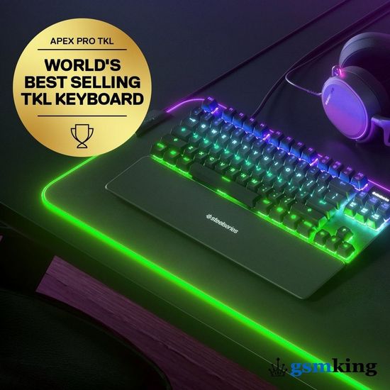 SteelSeries Apex Pro TKL USB Gaming Keyboard Black (Чёрный)