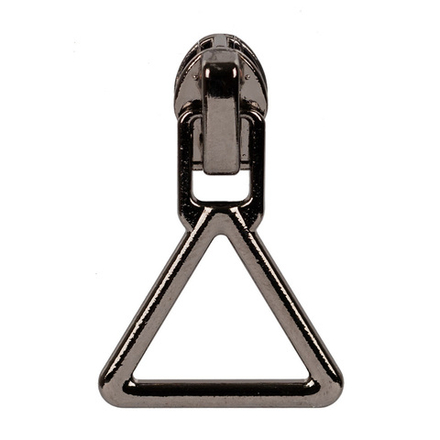 "Gamma" замок к молнии   спираль  т. 3   замок-автомат, цв.черный никель