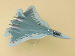 Модель самолета Су-57 (М1:72, 054, Пиксели)