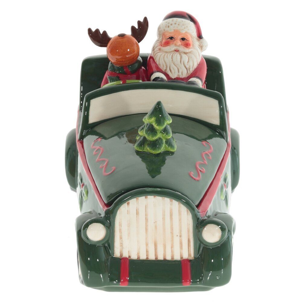 GAEM Конфетница "Санта",, 1500 мл, L25 W16 H16 см