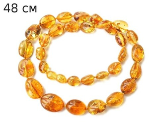 Бусы из натурального янтаря (7921)