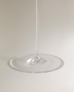 Zara Home бокал из стекла, цвет прозрачный, 16 см · 1207/410