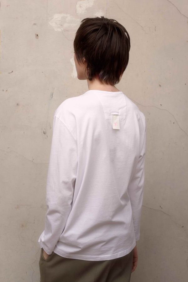 Лонгслив Монтажные листы Белый - фото 2