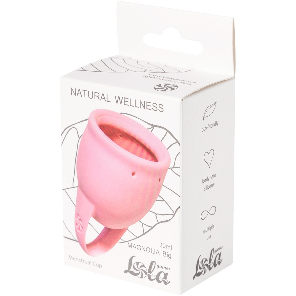 Менструальная чаша Natural Wellness Magnolia 20 ml light pink 4000-14lola