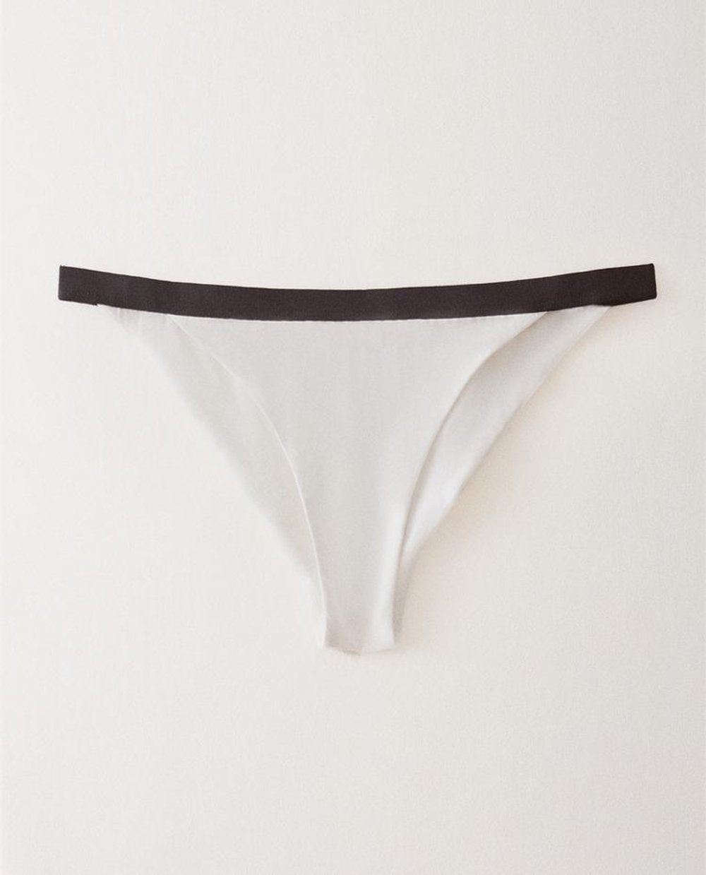 ZARA HOME ПЛАВКИ-БИКИНИ В КОНТРАСТНУЮ ПОЛОСКУ, ЭКРЮ