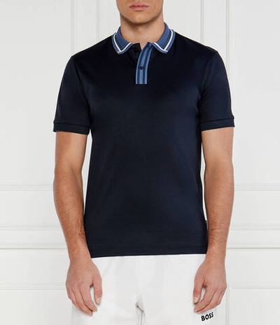 Поло Phillipson BOSS BLACK - темно-синий(50513366)