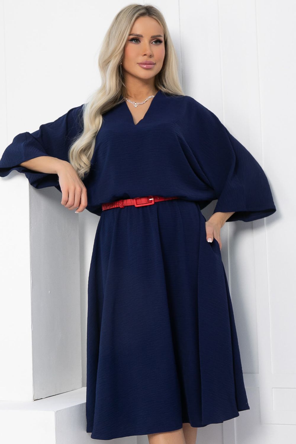 Платье Модера (синее) П12667-16 LT Collection