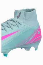 Бутсы Nike Zoom Mercurial Superfly 10 Elite FG - голубой