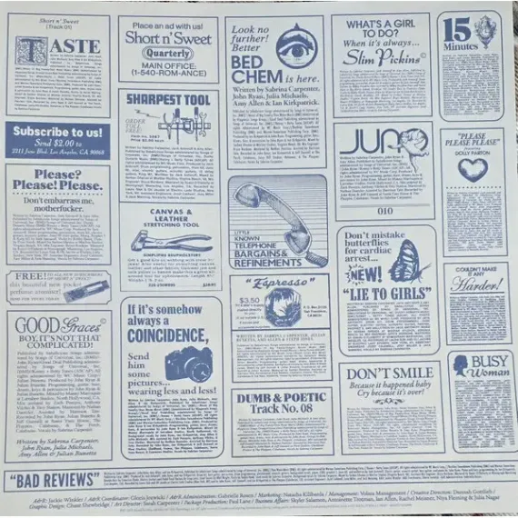 Sabrina Carpenter – Short N&#39; Sweet - Deluxe LP