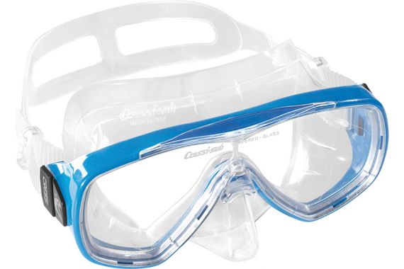 Набор для снорклинга Cressi Agua Bag (Ласты Agua + Маска Onda + Трубка Mexico + Сумка) синий