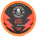 Death Wish Coffee, Порционные кофейные капсулы, темная обжарка, 10 капсул, по 12,5 г (0,44 унции)