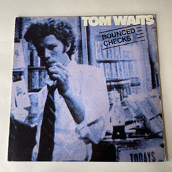 Винтажная виниловая пластинка LP Tom Waits Bounced Checks (Германия 1981)