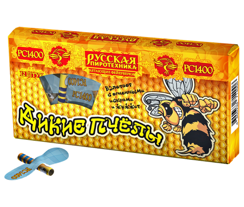 Петарда "Дикие пчёлки" 12 шт. (упак)