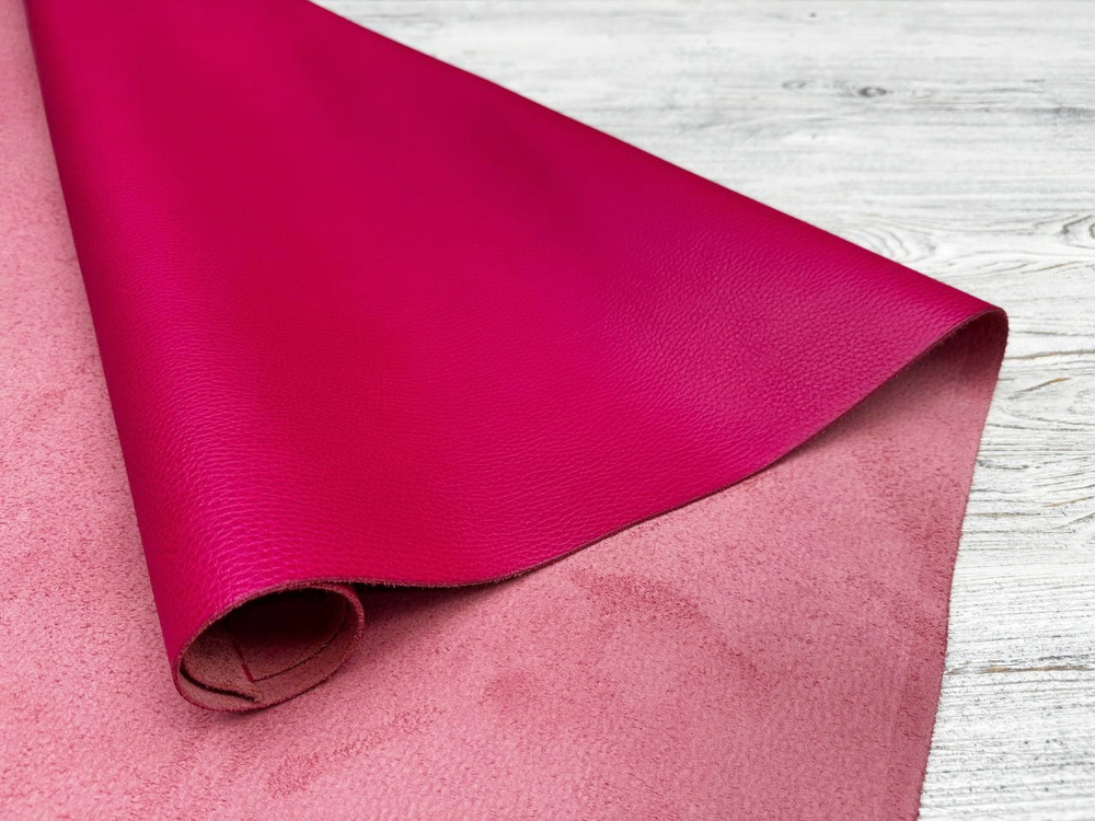 Luxury Tannery Dark Fuxia (1,5-1,7 мм), цв. Розовый, натуральная кожа