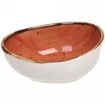 Салатник керамический «Corsica orange» 10*7,5*4см