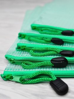 Набор папок на замке А4 зеленая 5 шт (К14-786)