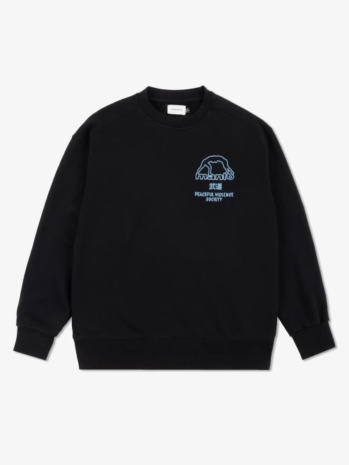 Свитшот MANTO SOCIETY чёрный