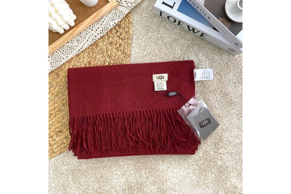 Шарф/Палантин UGG Бордовый