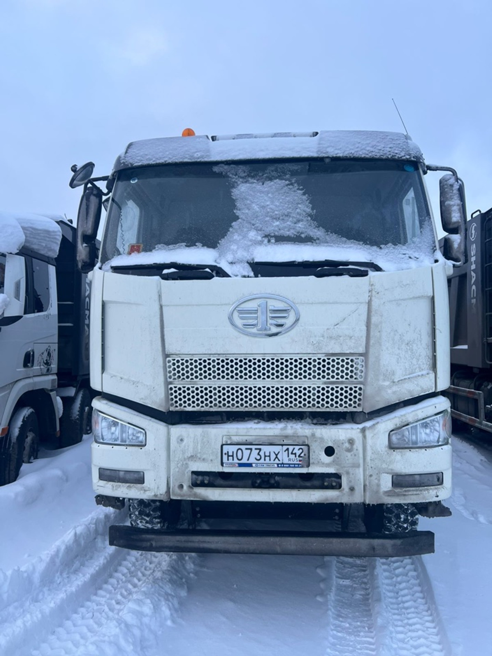 ПК ЮБО-СУМОТОРИ 4591* на шасси FAW CA 3250 6x4 Бортовой с КМУ 4591А0 (Дизельный, 8,6 л, 375 л.с., МТ