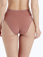 Высокие трусики Naturals High Waisted Brief (Размер: XS) (Цвет: грязно-розовый)