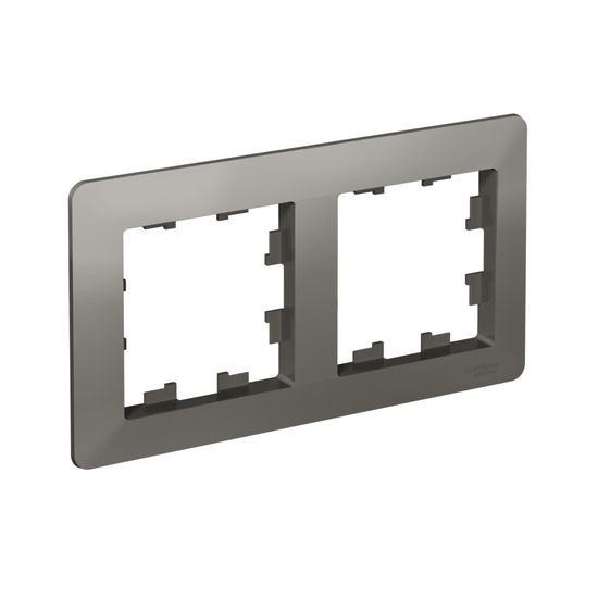 ATLASDESIGN AIR 2-постовая РАМКА, СТАЛЬ/дымчатый черный