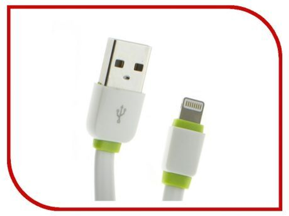 USB cable Lightning 1m MY-445 2.1А EMY white