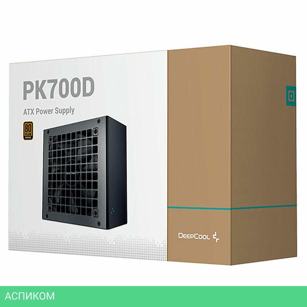 Блок питания Deepcool GAMERSTORM PK700D 700W Black (R-PK700D-FA0B-WGEU)