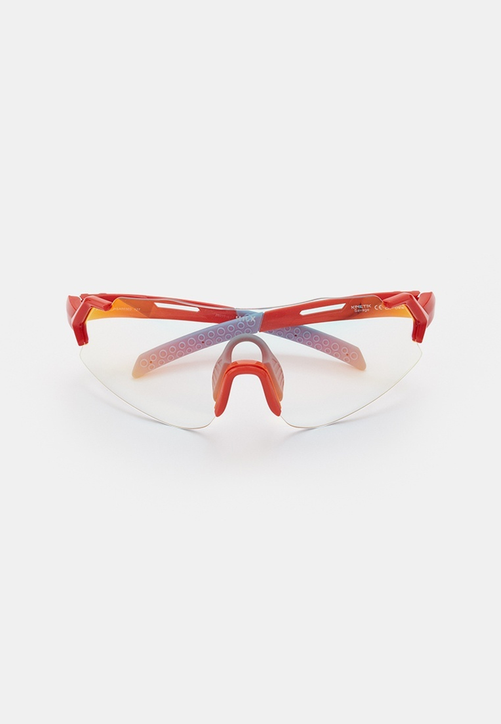 Спортивные очки с диоптриями HILX Savage 2.0 / Shiny Red Blue / Photochromic Red Mirror Lens