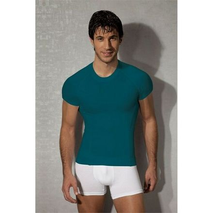 Мужская футболка изумрудная Doreanse 2535