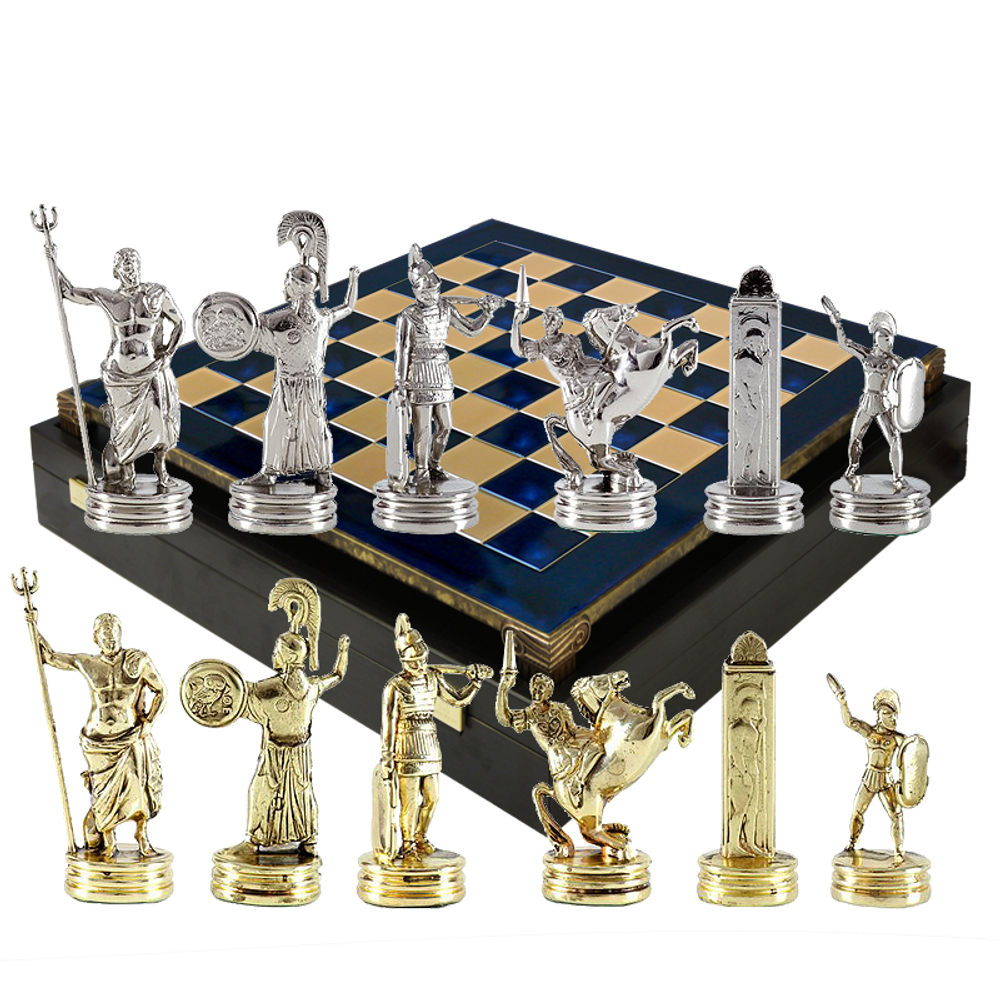 Manopoulos Шахматный набор Троянская война