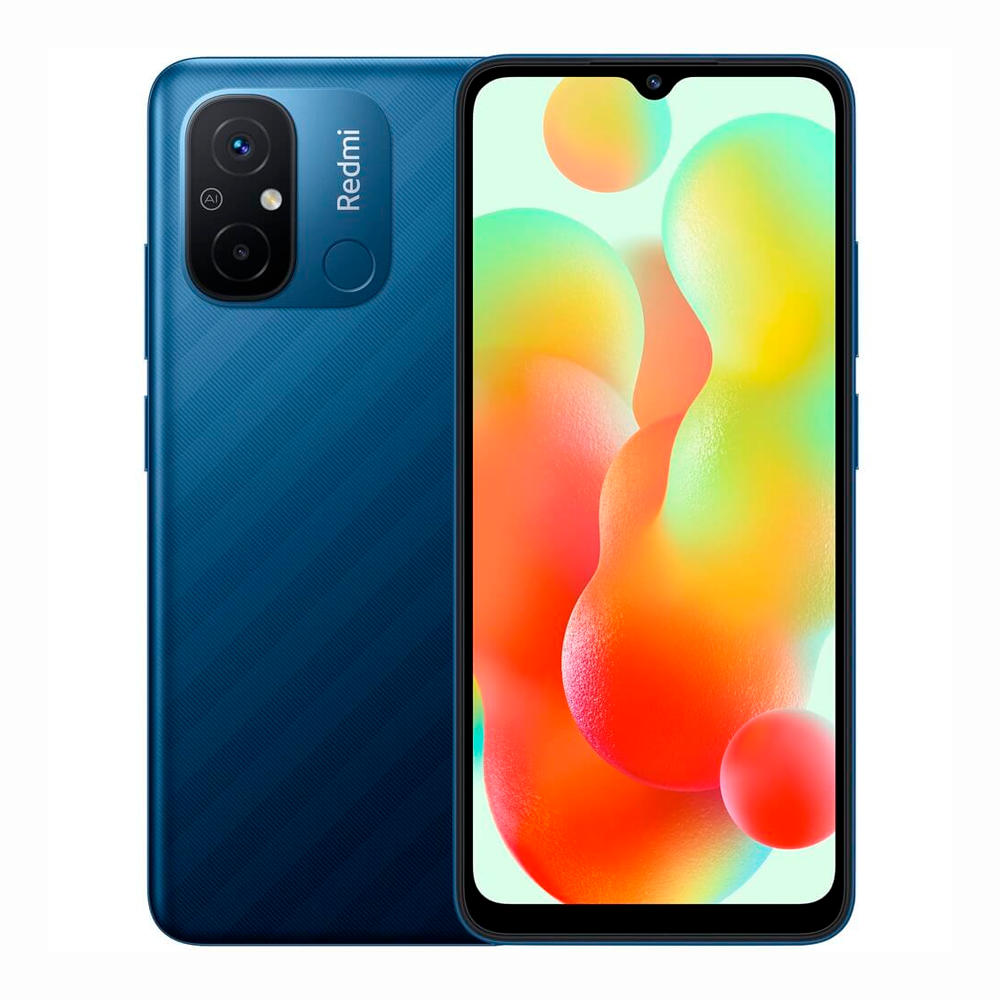 Смартфон Xiaomi Redmi 12C 6/128GB, Ocean Blue (Морской синий)