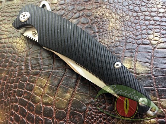 Складной нож Reptilian Чеглок c клинком из стали 9Cr18MoV, рукоять G10