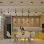 358670 OVER NT21 230 золото Светильник накладной светодиодный IP20 LED 4000К 12W 220V PATERA