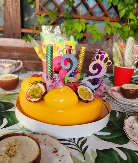 Свеча - топпер цифра "3"