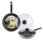 Сковорода 22см "ScovO DISCOVERY" стеклянная крышка