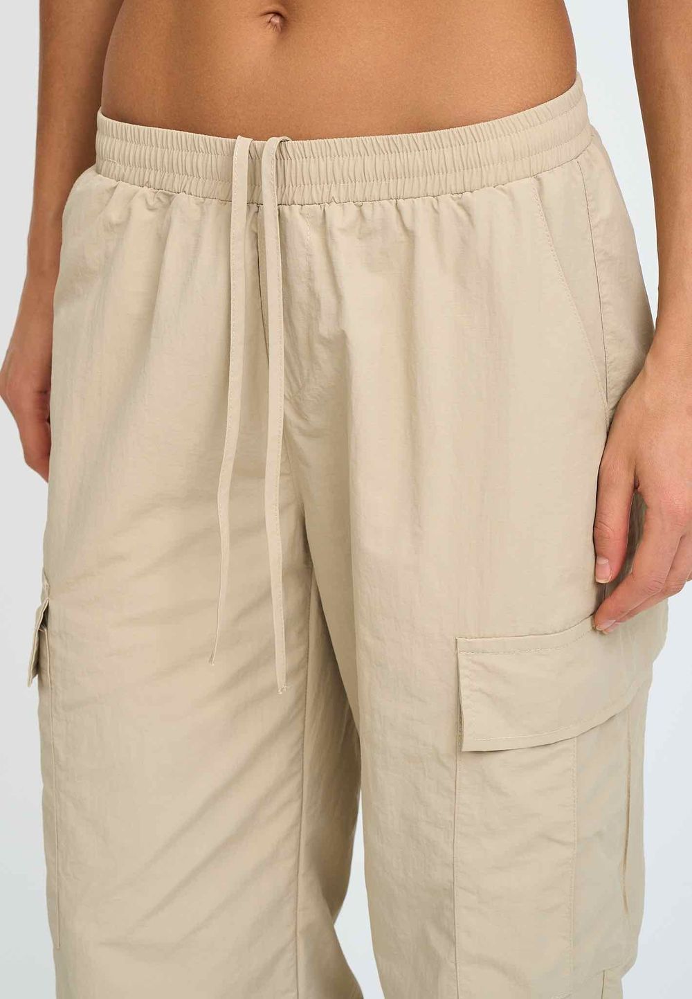 Брюки Kefirmaykifer Карго бежевые