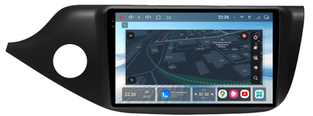 Магнитола для KIA Ceed 2 (JD) 2012-2018 (рамка матовая) - Redpower 85238M PRO/PROmax ТОП звук, 2K QLED, Android 14, CarPlay, 4G SIM-слот