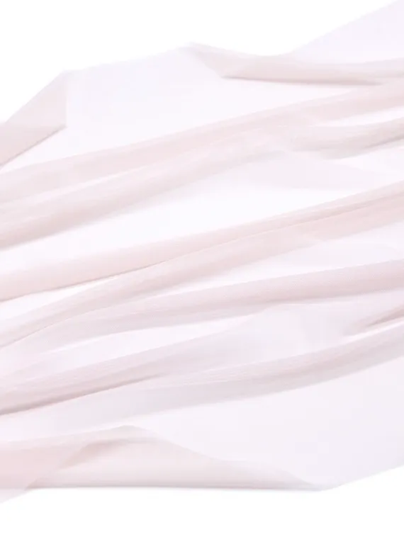 Сетка эластичная Lauma с эффектом голого тела, серебристый пион 168